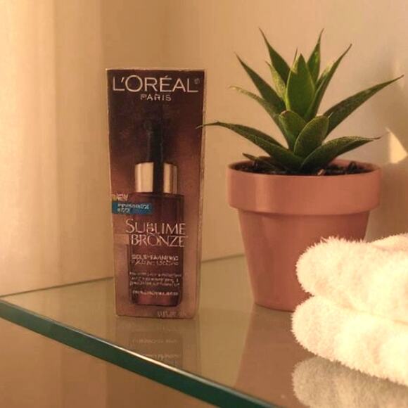 L'Oreal Sublime Bronze Self Tanning Facial Drops Hyaluronic Acid 1.0 Fl Oz - Picture 9 of 9